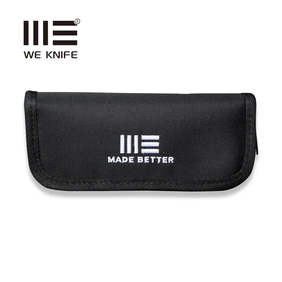 WeKnife WE-01 Messertasche Nylon schwarz mit Reissverschluss