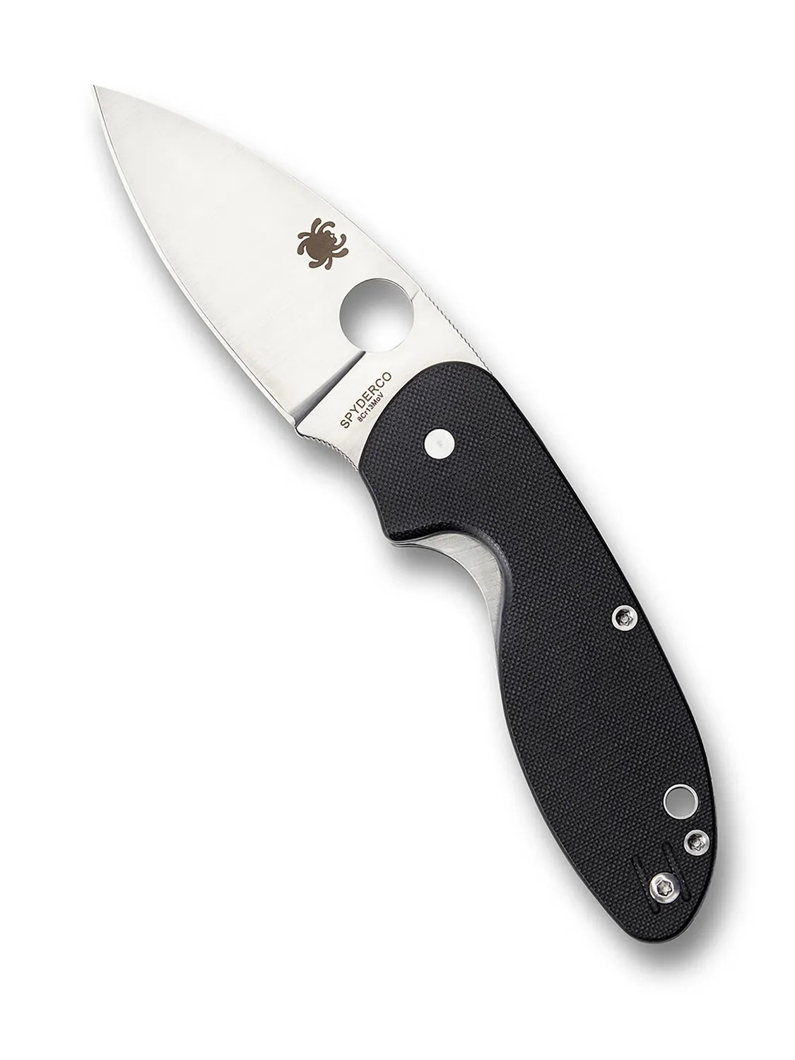 Spyderco Efficient Black Taschenmesser ComboEdge G-10