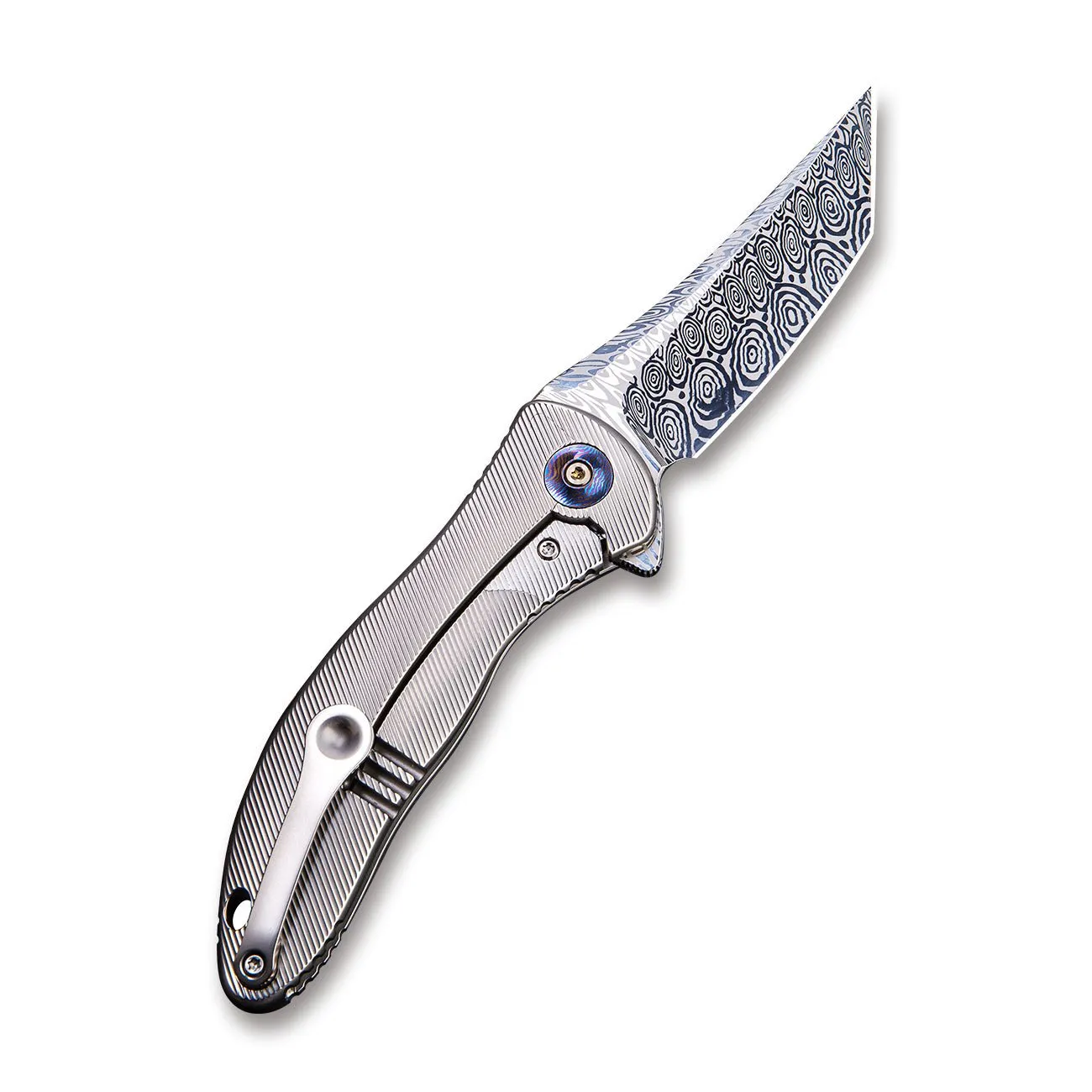 WeKnife Synergy2 912DS-2 Klappmesser Damast Tanto integral