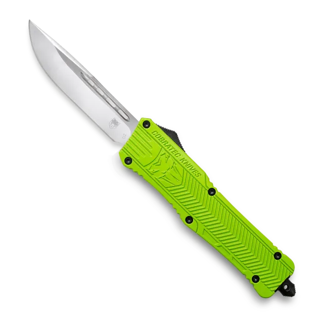 CobraTec CTK-1 OTF-Messer Large Zombie Green D2