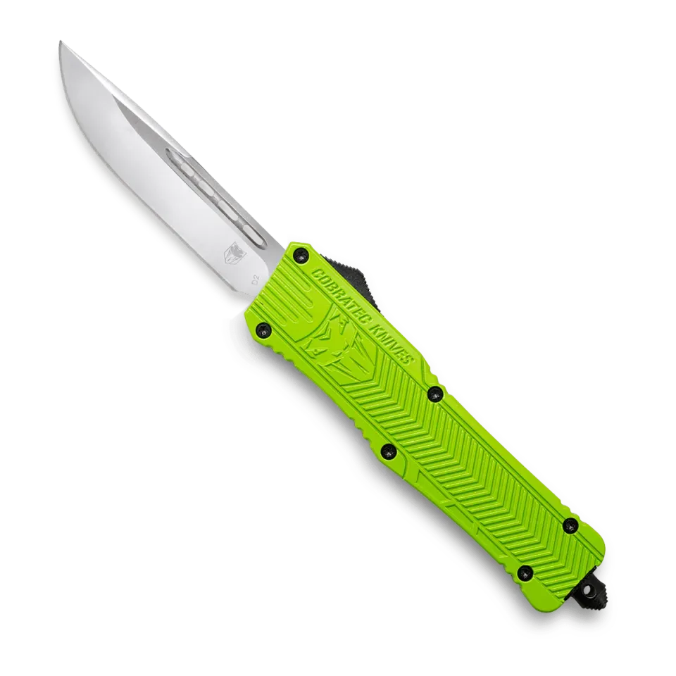 CobraTec CTK-1 OTF-Messer Large Zombie Green D2