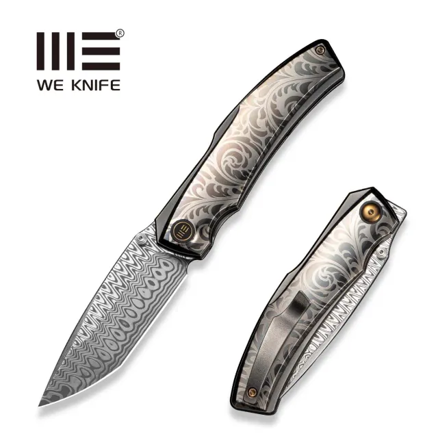 WeKnife Swordfin WE23067-2025 BSW2 Taschenmesser Damasteel