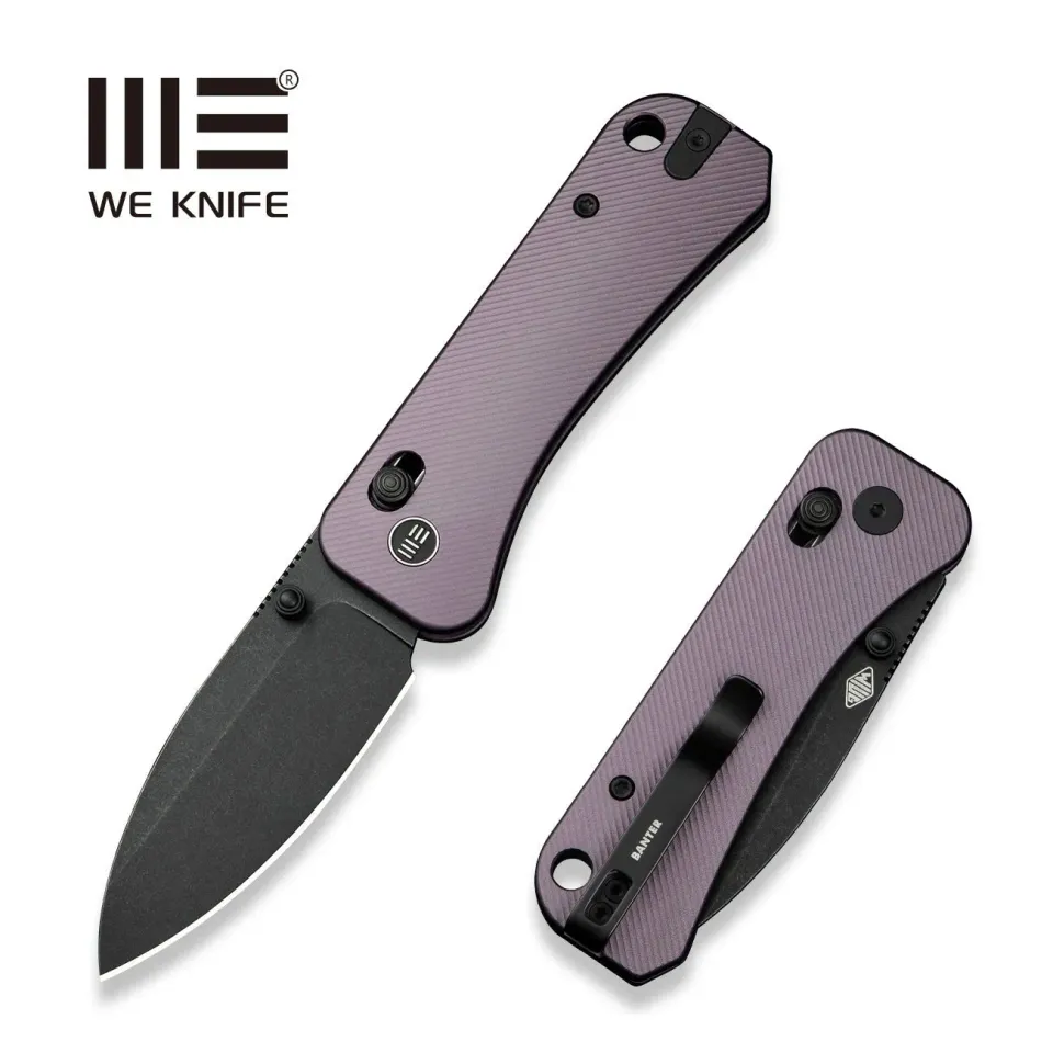WeKnife Banter 2 WE23075-2 Klappmesser Lila S35VN