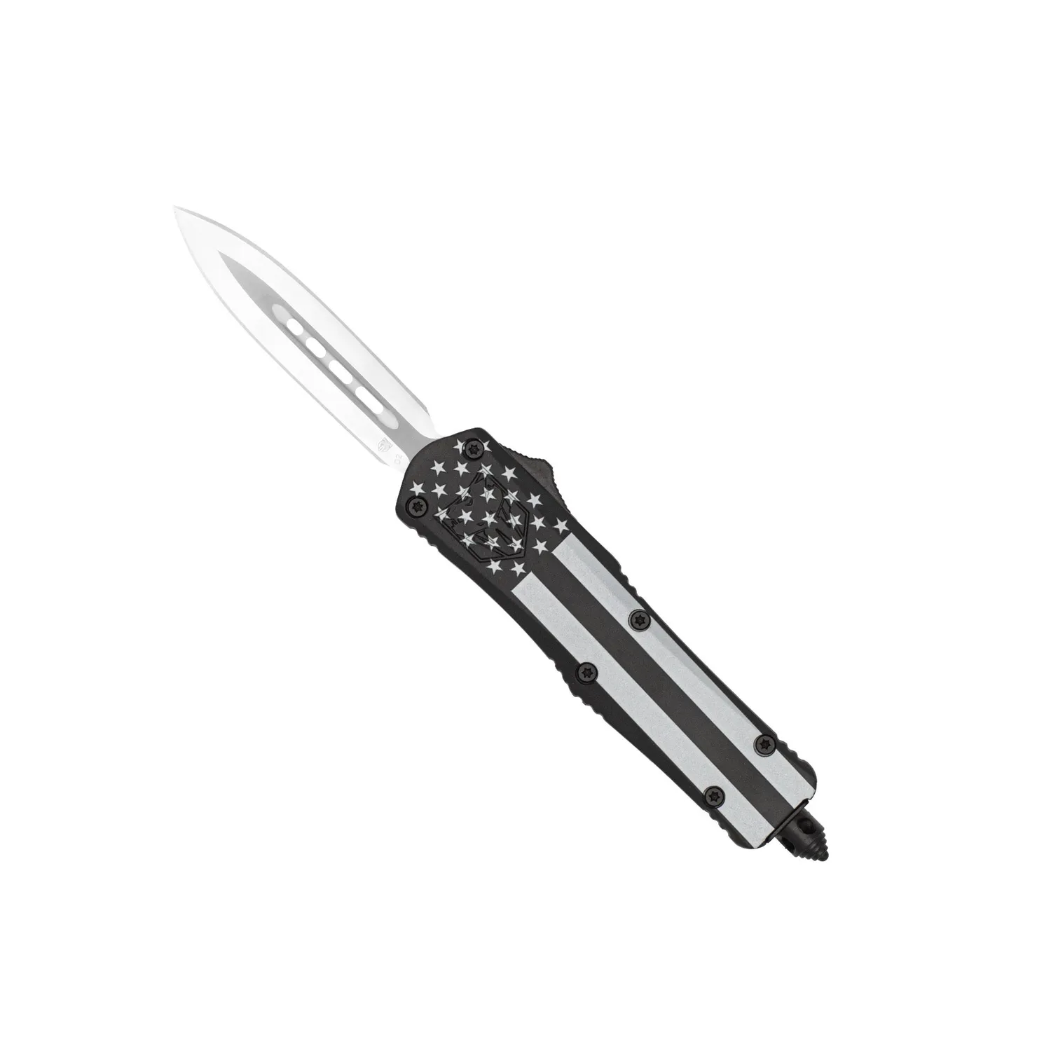 CobraTec FS-3 Small OTF-Messer D2 Blackout US-Flag