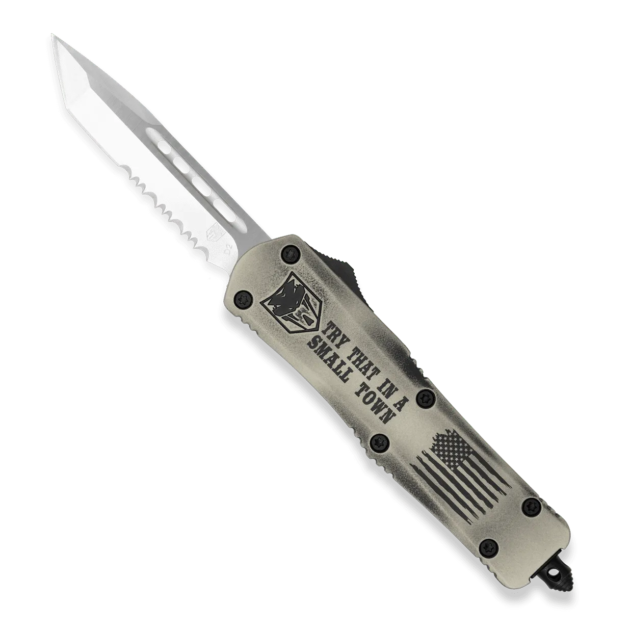 CobraTec FS-3 Medium OTF-Messer Small Town D2