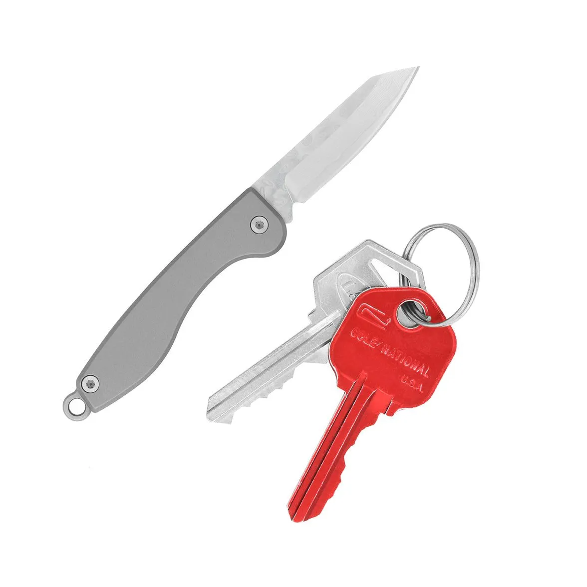 CobraTec Rian Klappmesser Titan Damast Mini