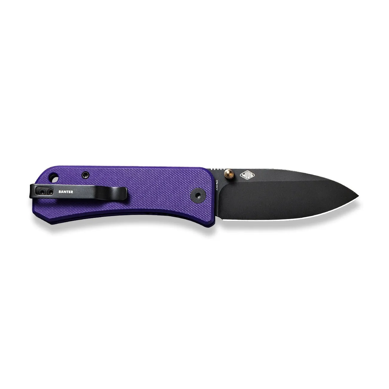 WE Knife Banter 2004I Taschenmesser G10 Lila 20CV