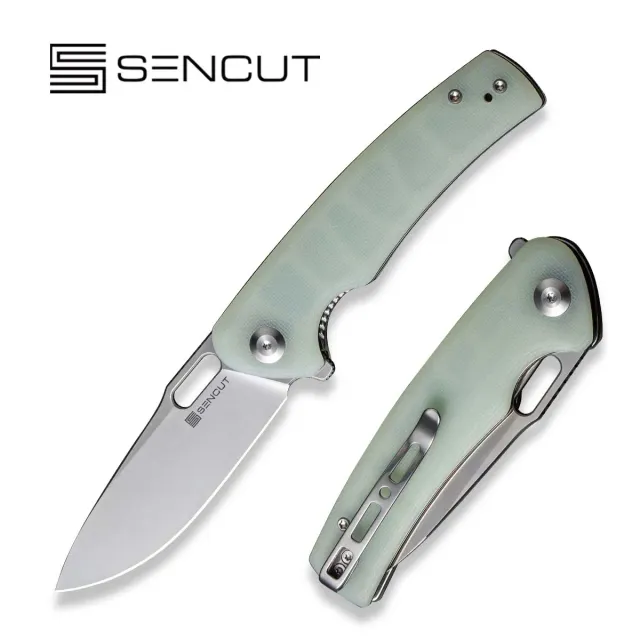 SENCUT Vesperon S20065-2 Klappmesser Natural Satiniert