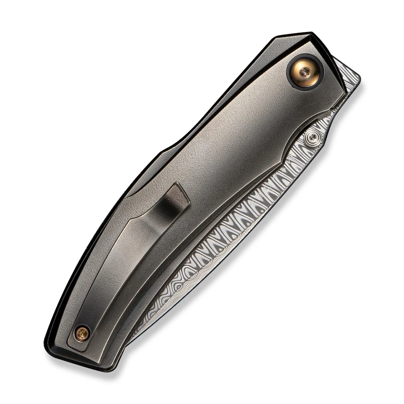 WeKnife Swordfin WE23067 Klappmesser Titan Damasteel