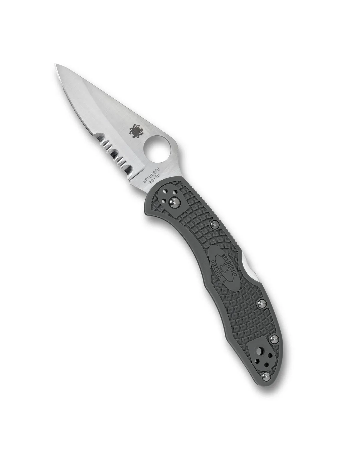Spyderco Delica 4 Lightweight Taschenmesser Schwarz VG-10