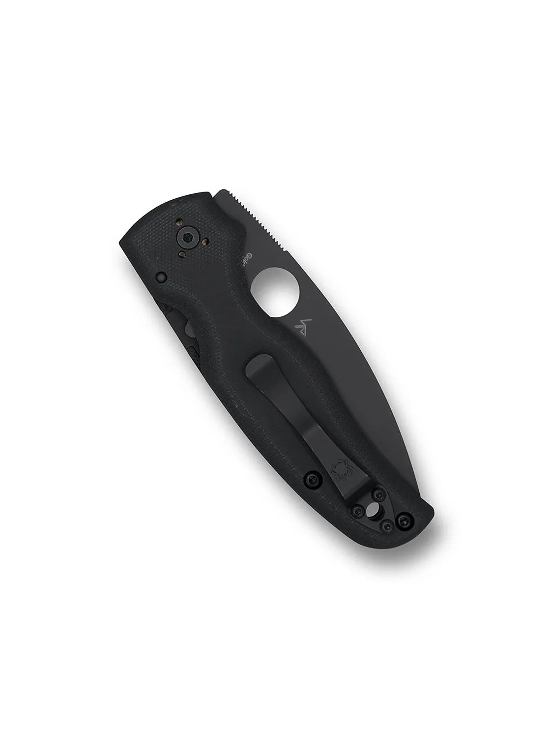 Spyderco Shaman Klappmesser S30V glatt stonewashed