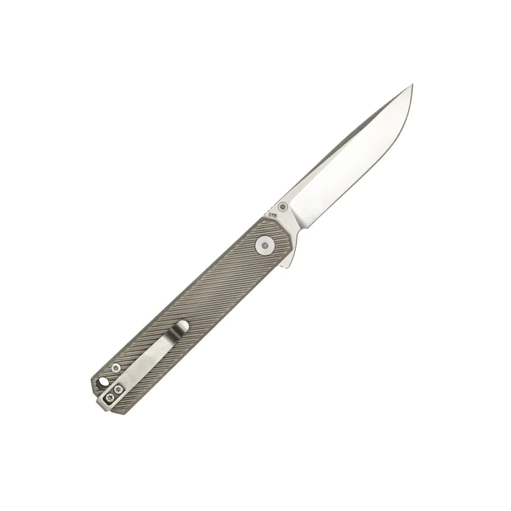 CobraTec Rook Klappmesser Titan VG-10 Drop-Point