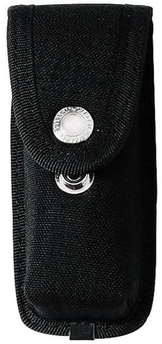 Herbertz Cordura Messer-Etui schwarz Gr. M Druckknopf