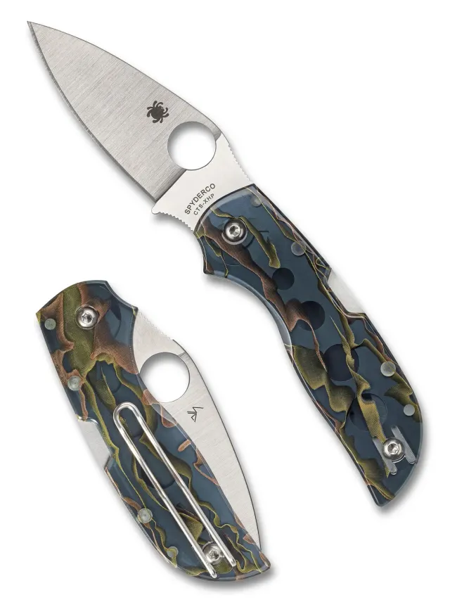 Spyderco Chaparral Raffir Noble Taschenmesser transluzent