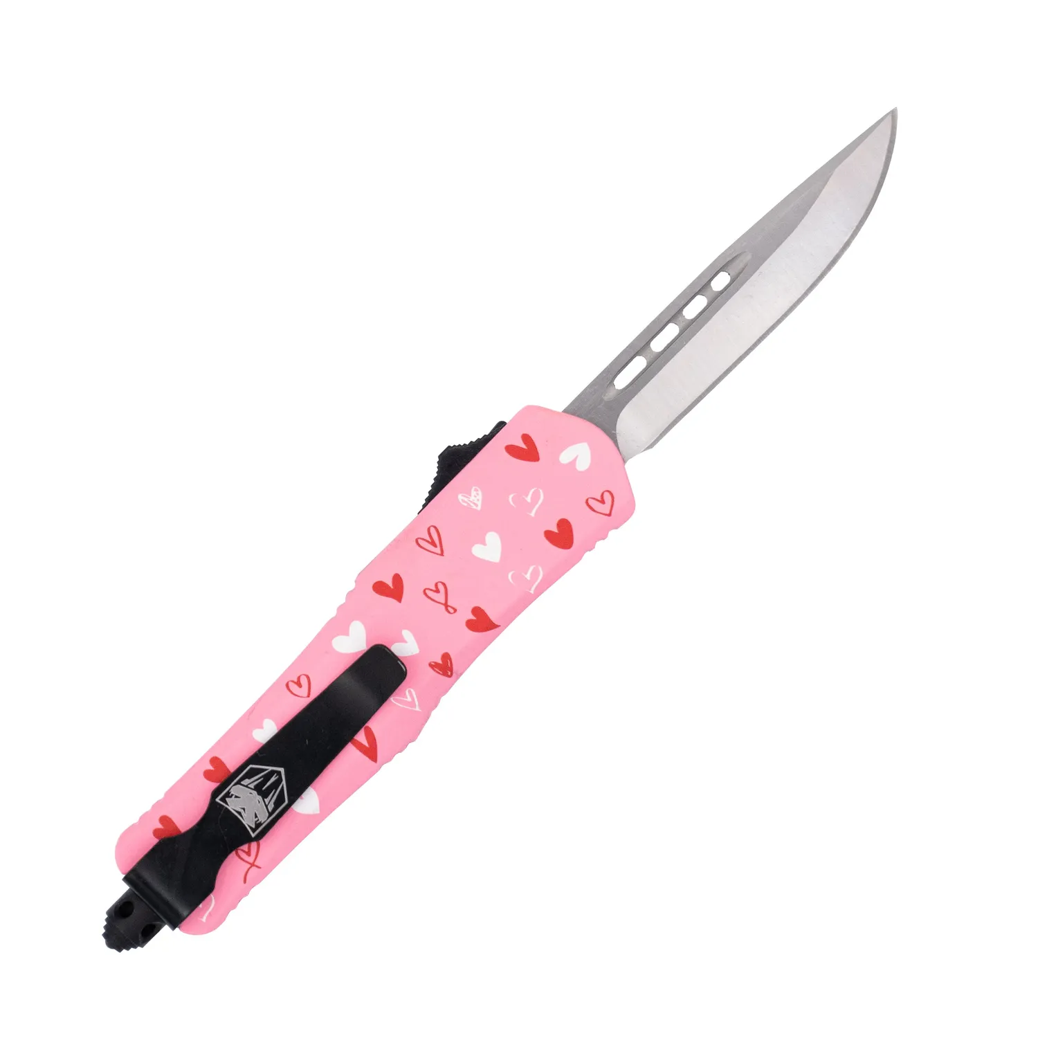 CobraTec FS-3 Small OTF-Messer Pink Love Warrior D2