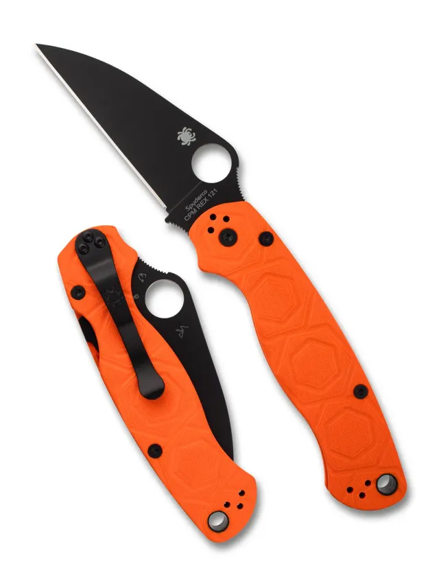 Spyderco Para Military 2 Klappmesser Wharncliffe Orange