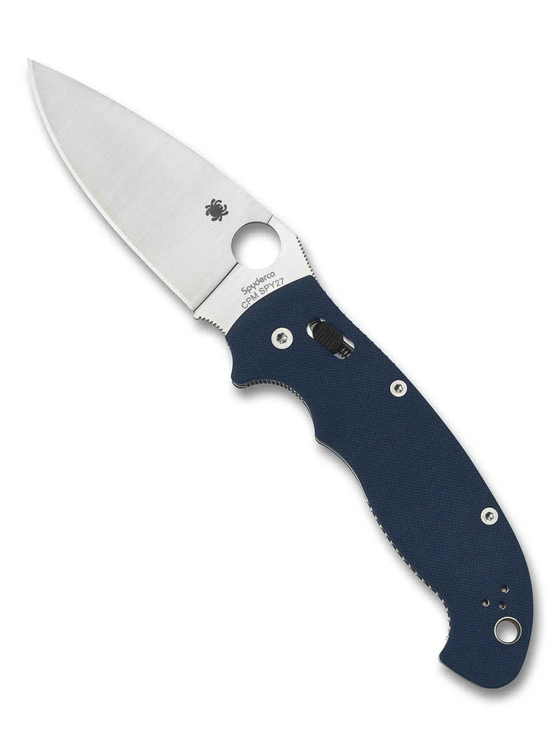 Spyderco Manix 2 XL SPY27 Taschenmesser Blau G-10
