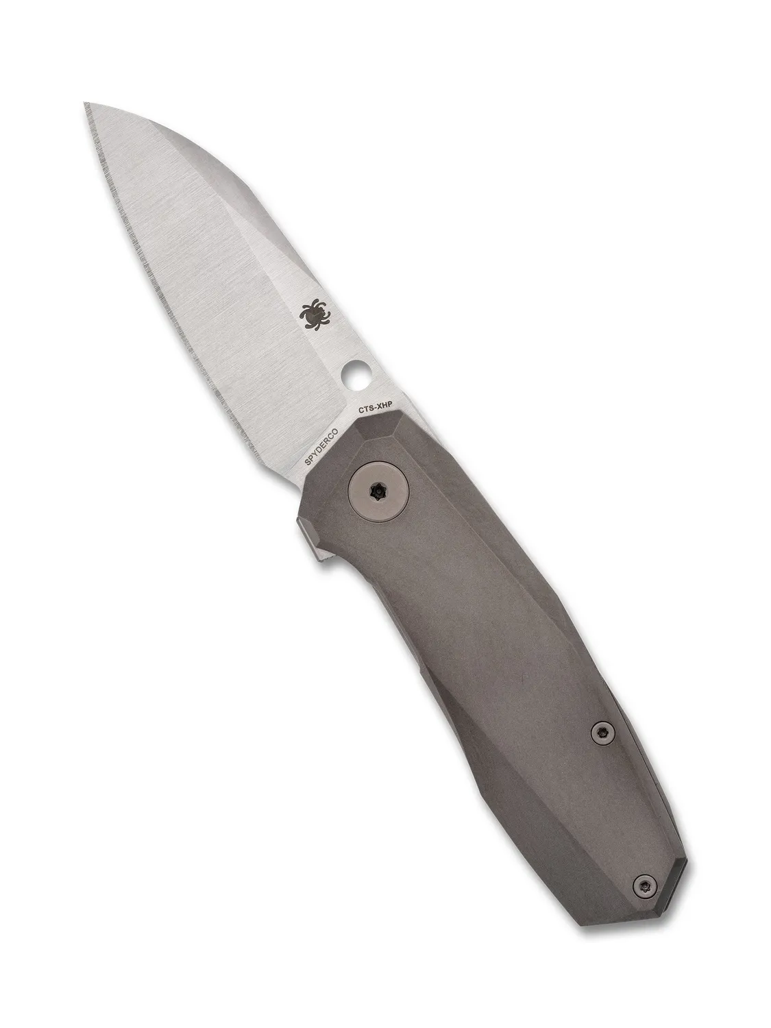 Spyderco Techno 3 Taschenmesser Titan CTS-XHP
