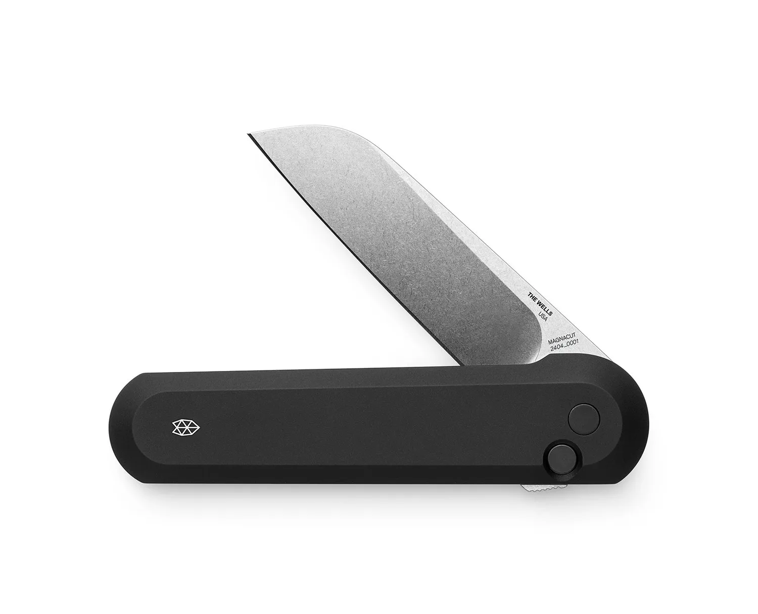 James Brand Wells Klappmesser Raw Aluminum Magnacut