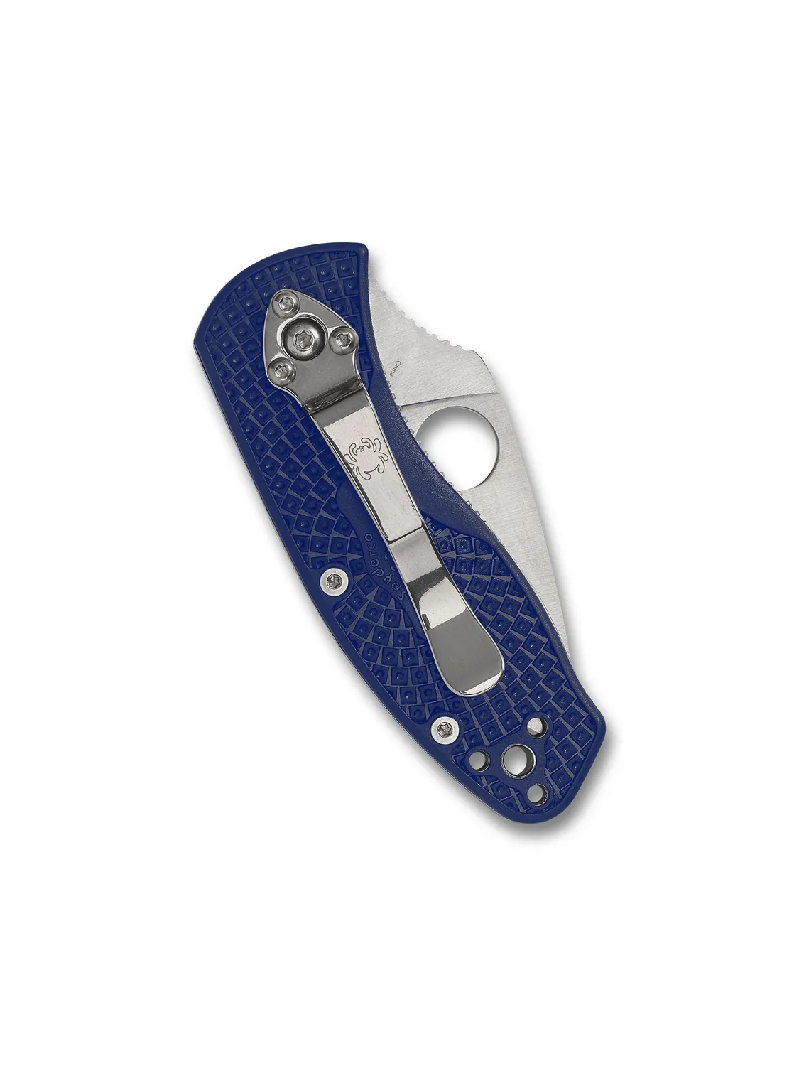 Spyderco Ambitious Taschenmesser Blau S35VN