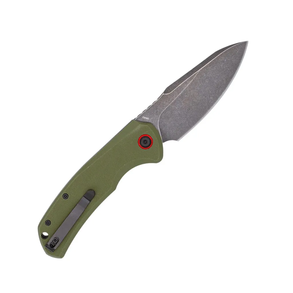 CobraTec Vanguard Automatikmesser G-10 D2 Klinge