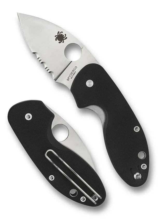 Spyderco Insistent Taschenmesser G10 Linerlock glatt