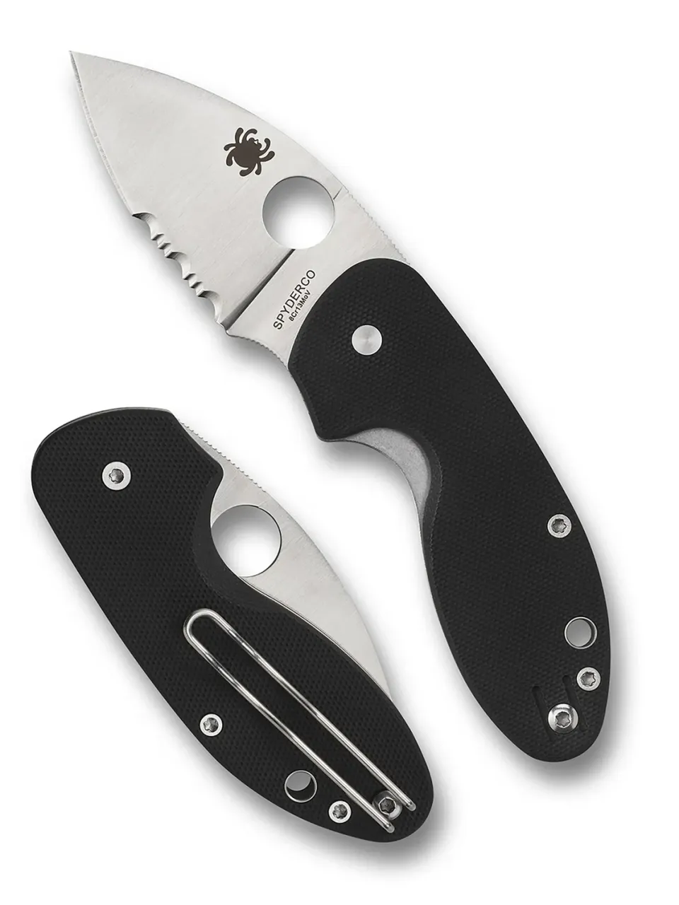 Spyderco Insistent Taschenmesser G10 Linerlock glatt