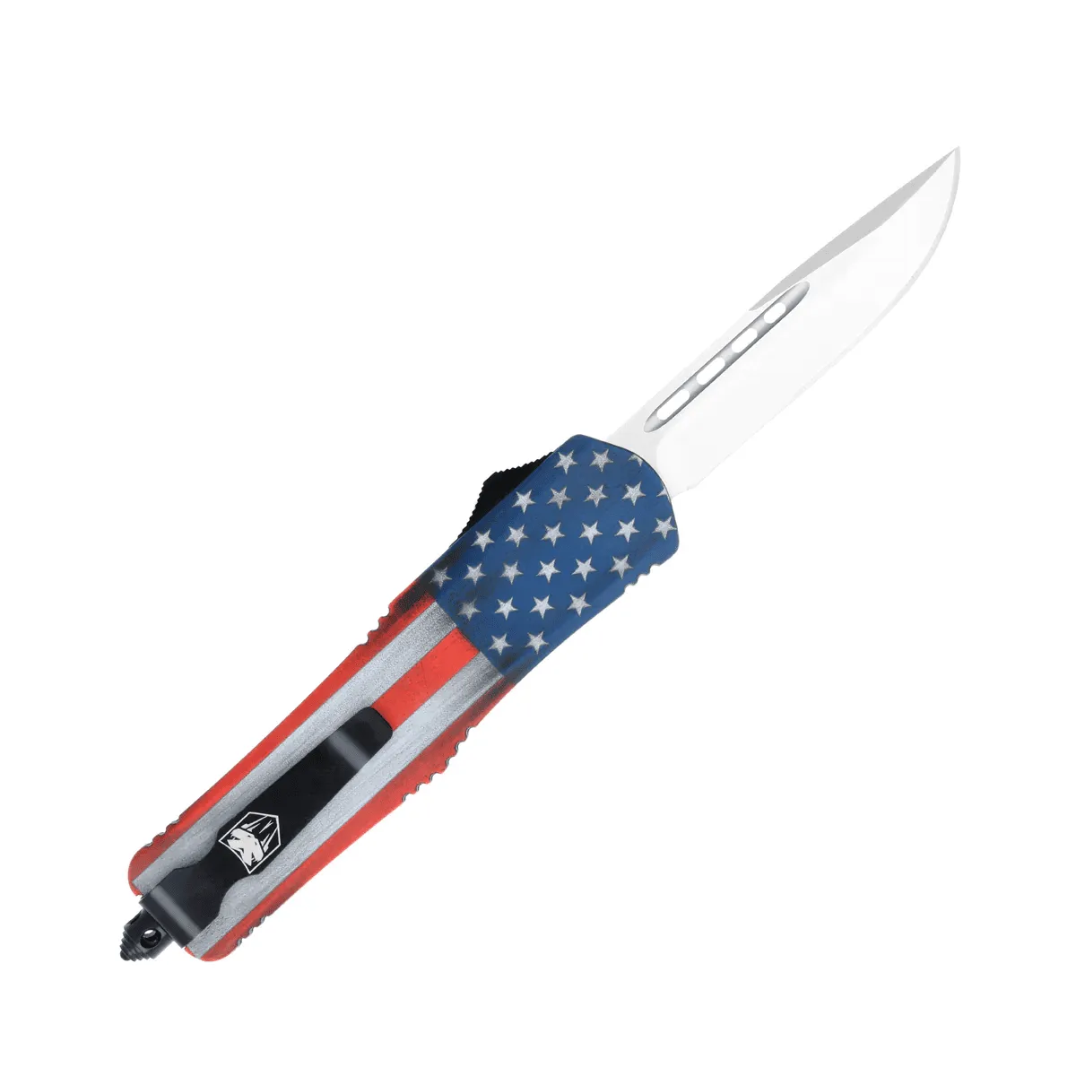 CobraTec FS-3 Medium OTF Messer American Flag Cerakote