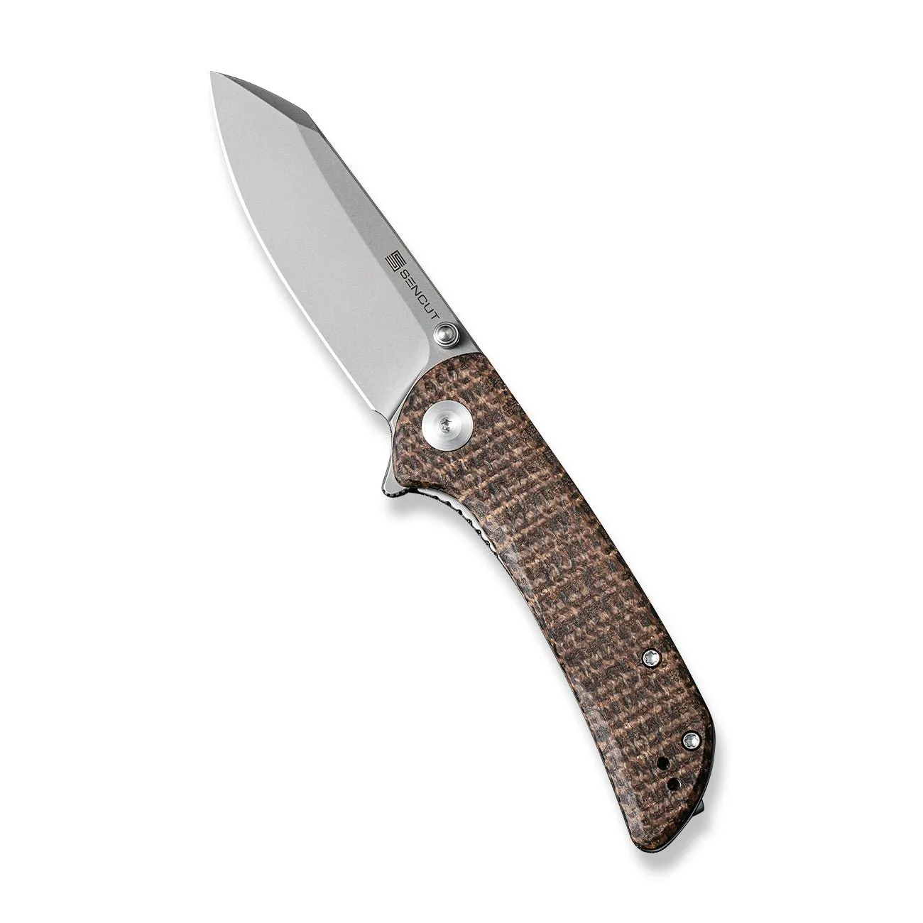SENCUT Fritch S22014-3 Klappmesser Micarta Dunkelbraun