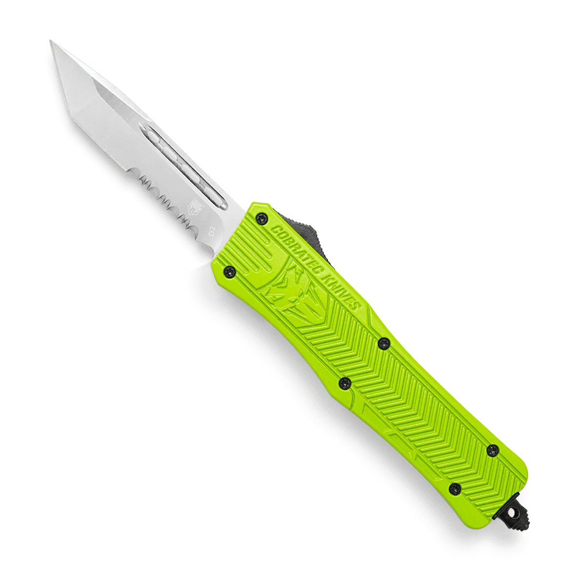 CobraTec CTK-1 Medium OTF Messer Zombie Green