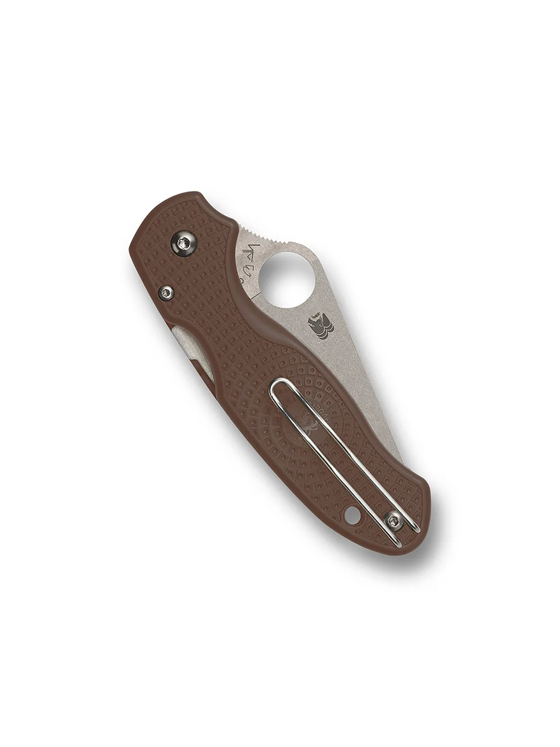Spyderco Para 3 Lightweight Taschenmesser braun 15V