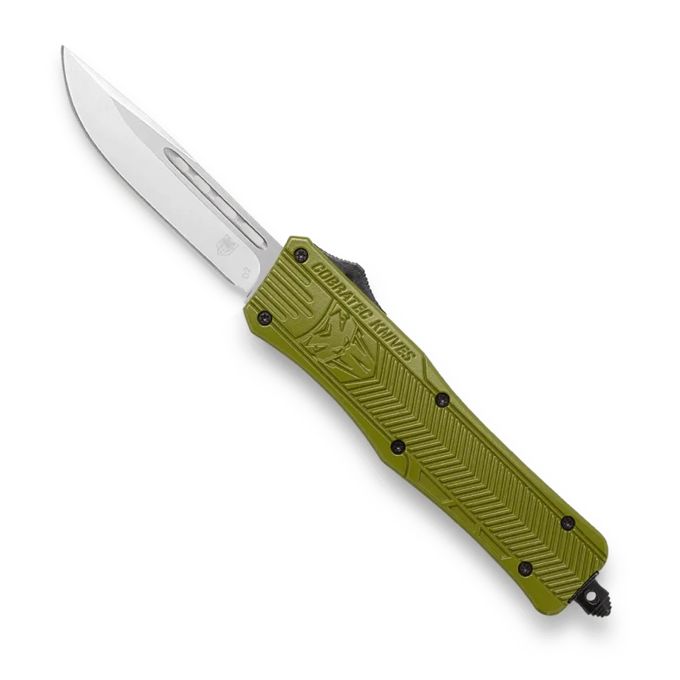 CobraTec CTK-1 Medium OTF Messer OD Green D2