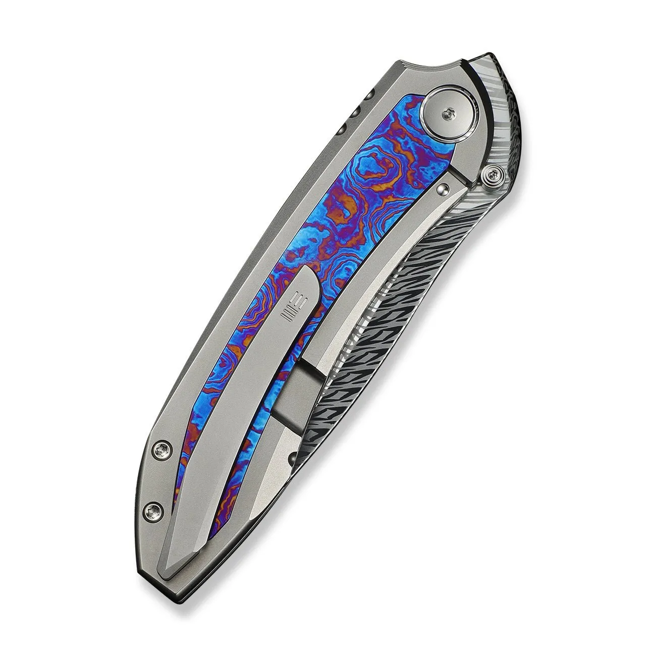 WeKnife Winsome WE23092-DS1 Taschenmesser Damasteel Timascus