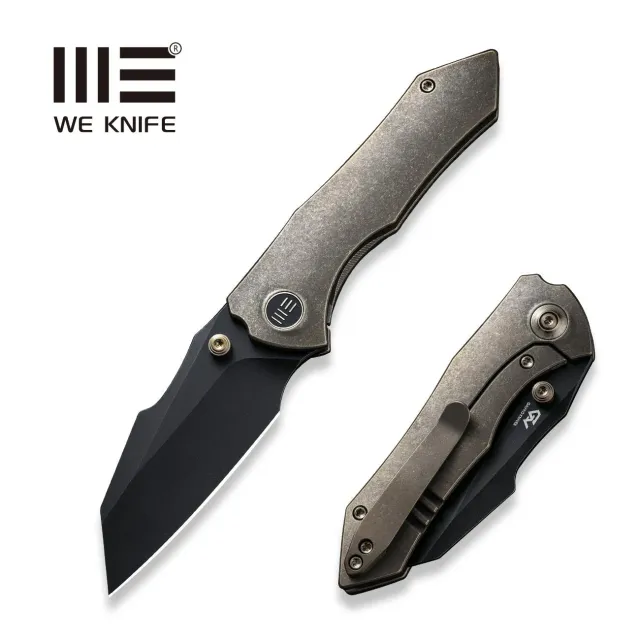 WeKnife High-Fin WE22005-2 Taschenmesser 20CV bronze