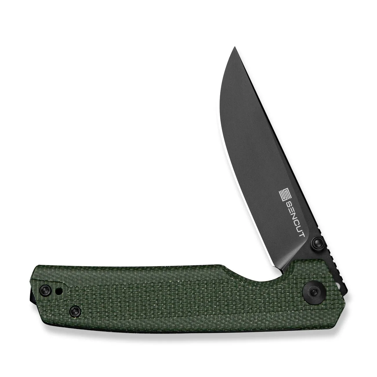 SENCUT Stria S25112-2 Klappmesser Micarta Grün D2