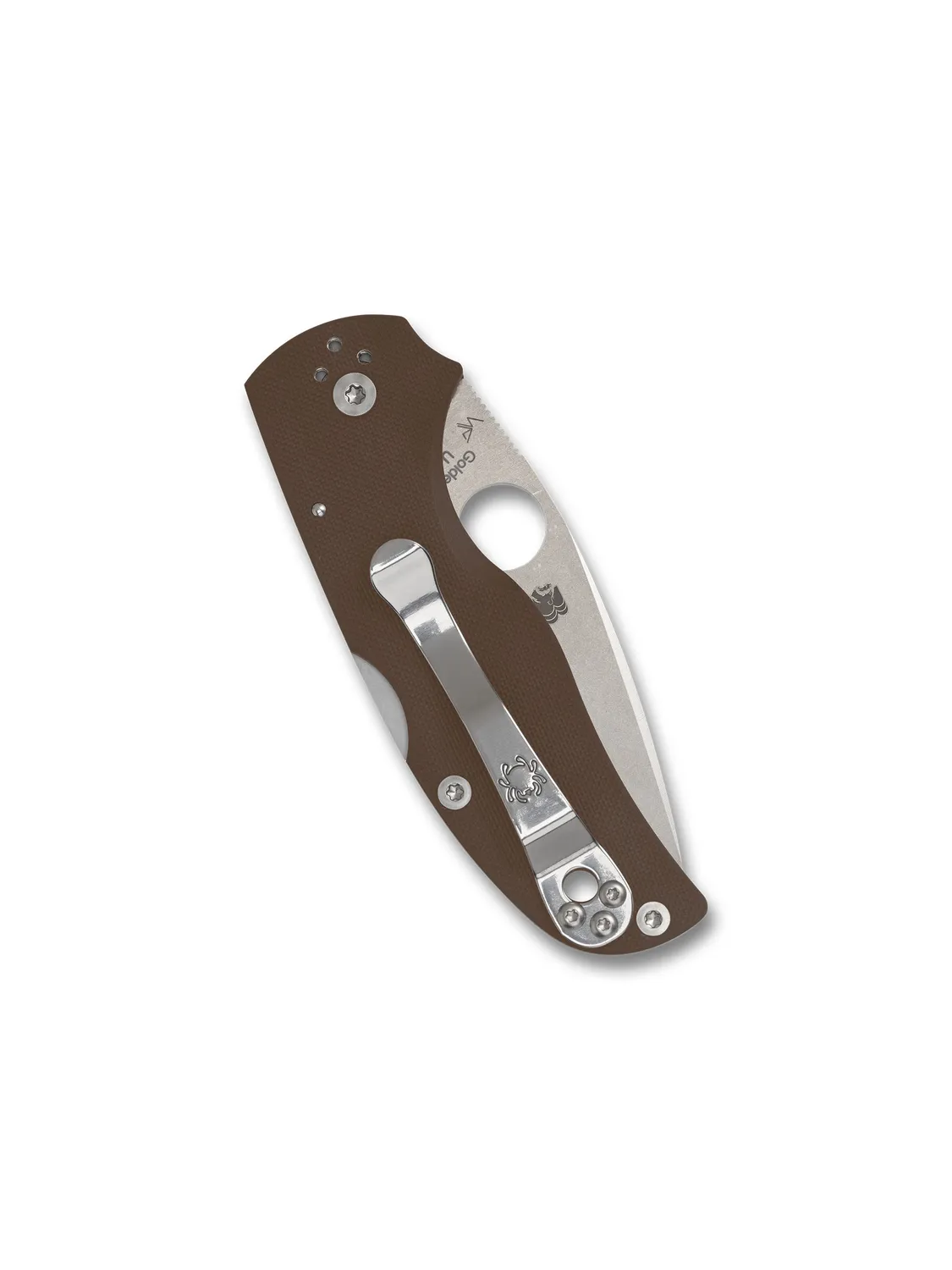 Spyderco Native 5 Sprint Run Taschenmesser CPM 15V braun