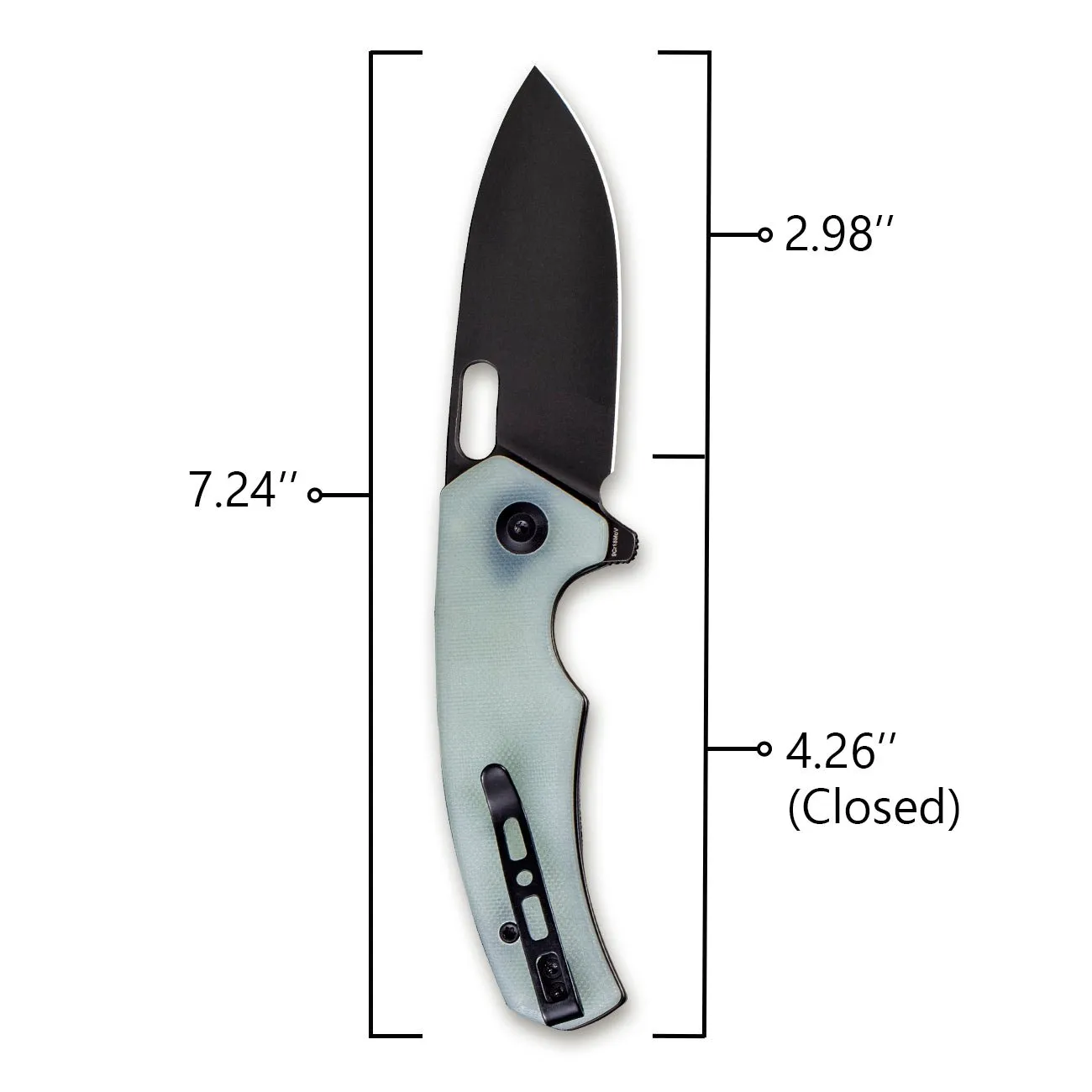 SENCUT Acumen SA06C Taschenmesser Natural Blackwash