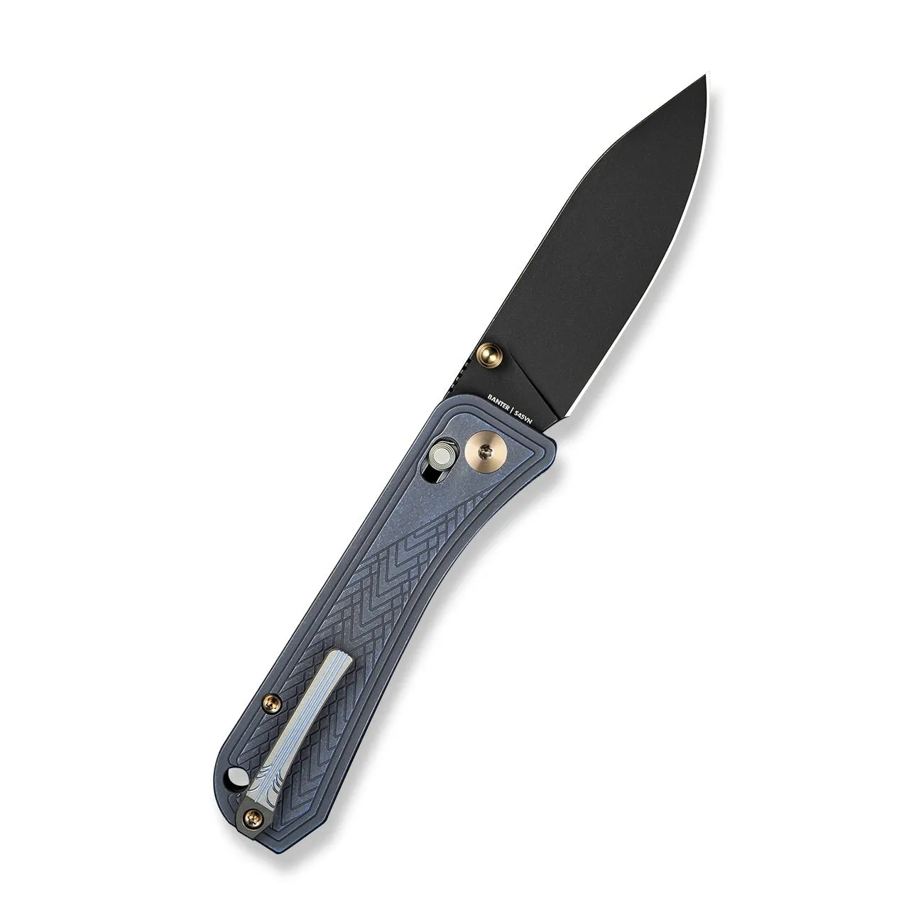 WeKnife Bougie Banter WE24009-1 Klappmesser Titan Blau