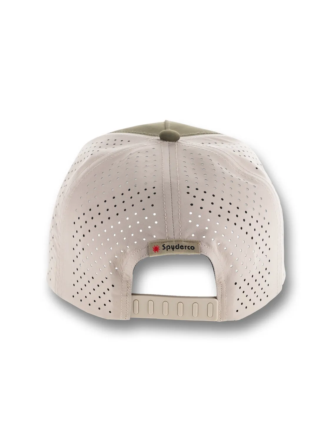 Spyderco Structured Hat Basecap Grün/Khaki mit Patch