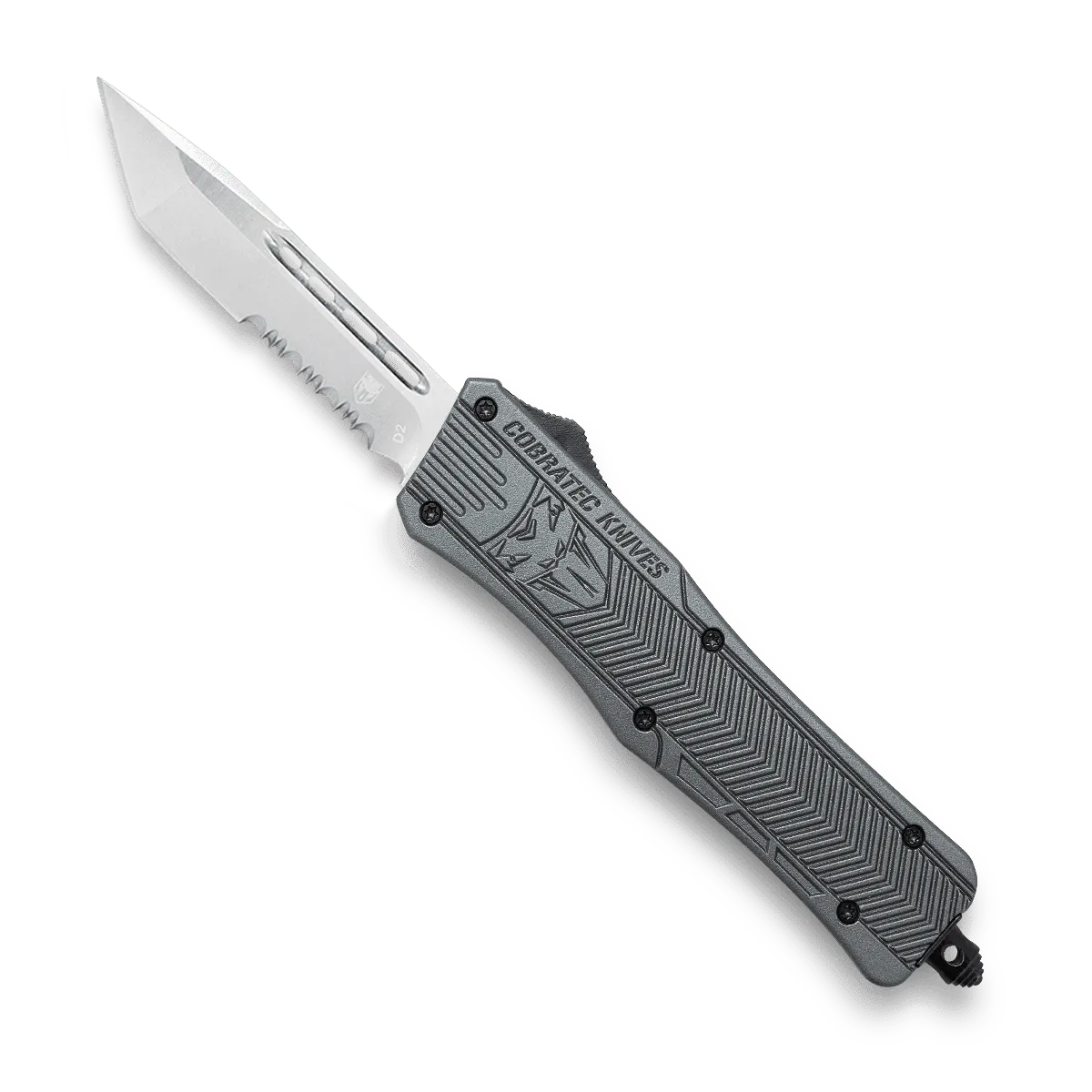 CobraTec CTK-1 Medium OTF-Messer Grey D2