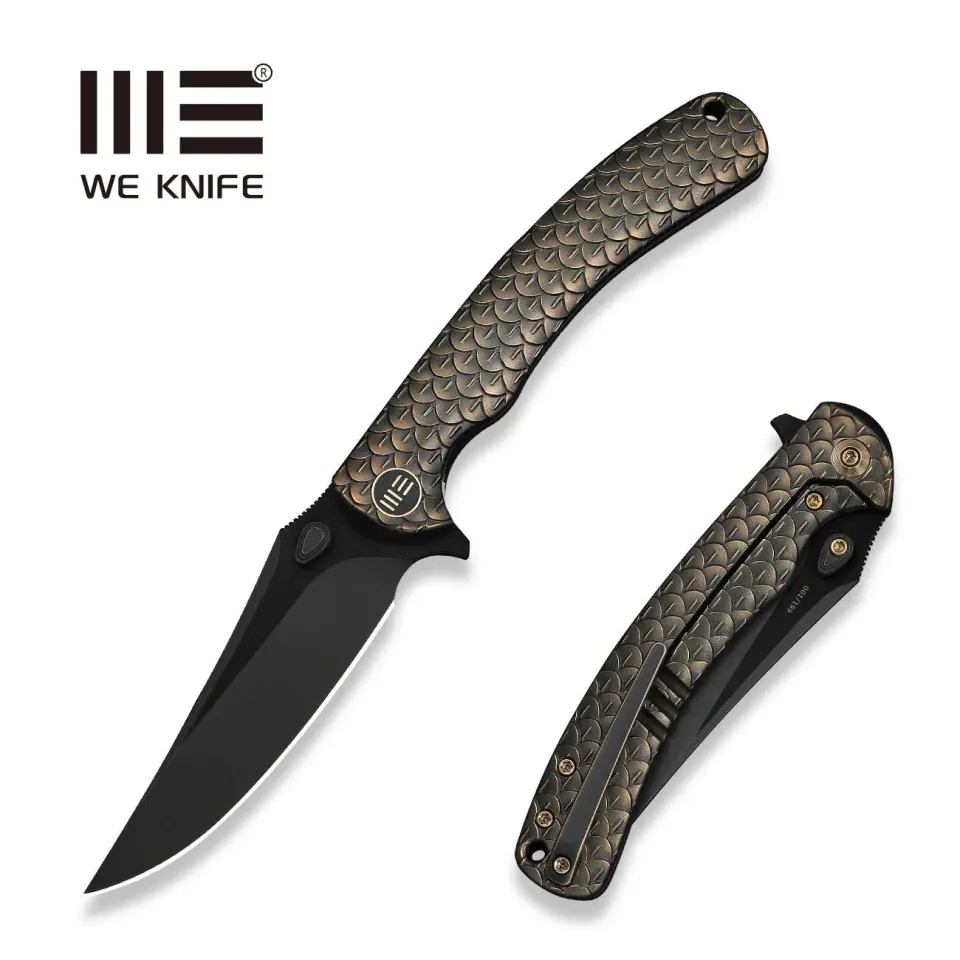 WeKnife Dracarys WE25061B-4 Taschenmesser Bronze M390