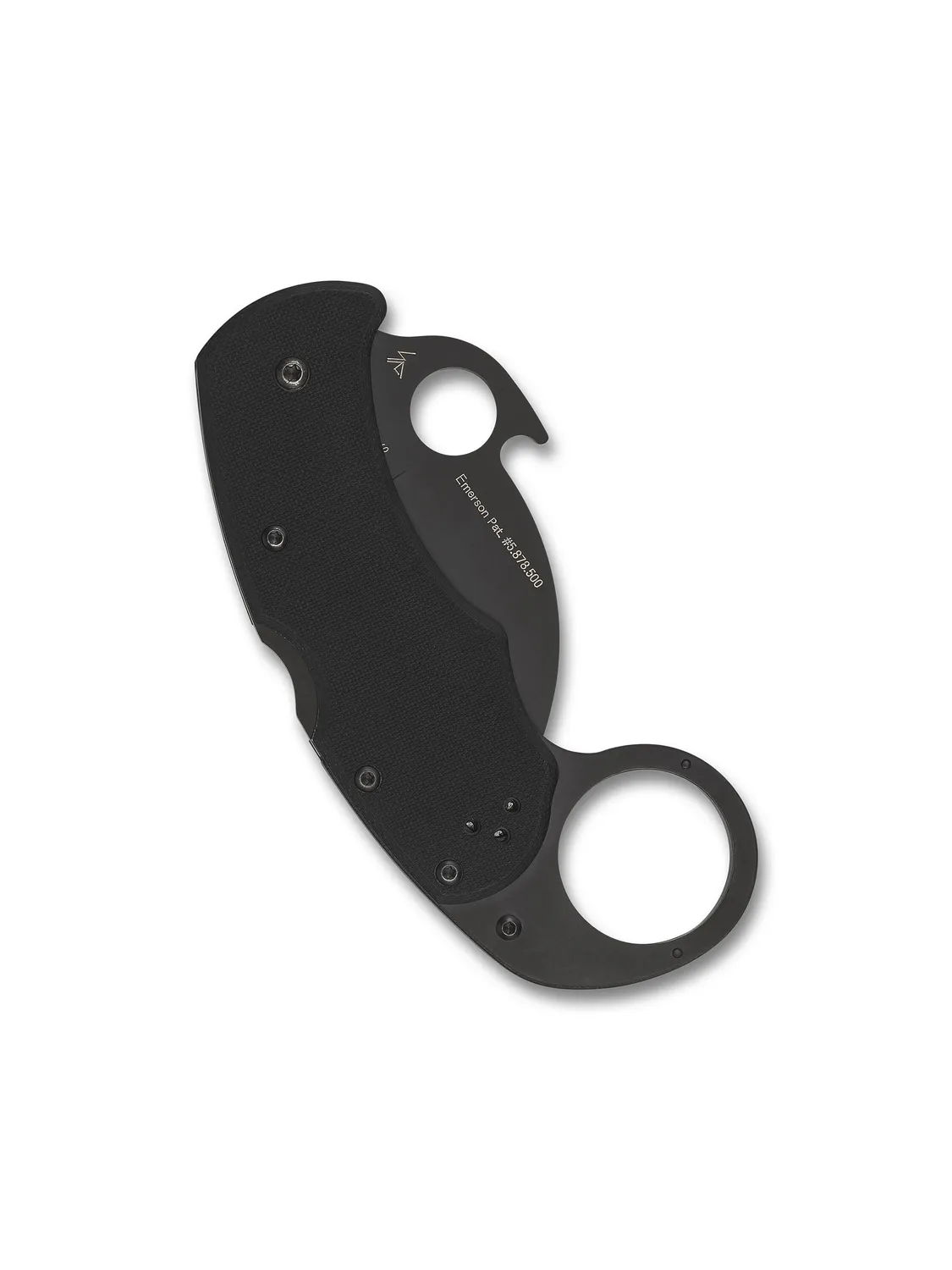 Spyderco KaraHawk Taschenmesser schwarz VG-10 Karambit