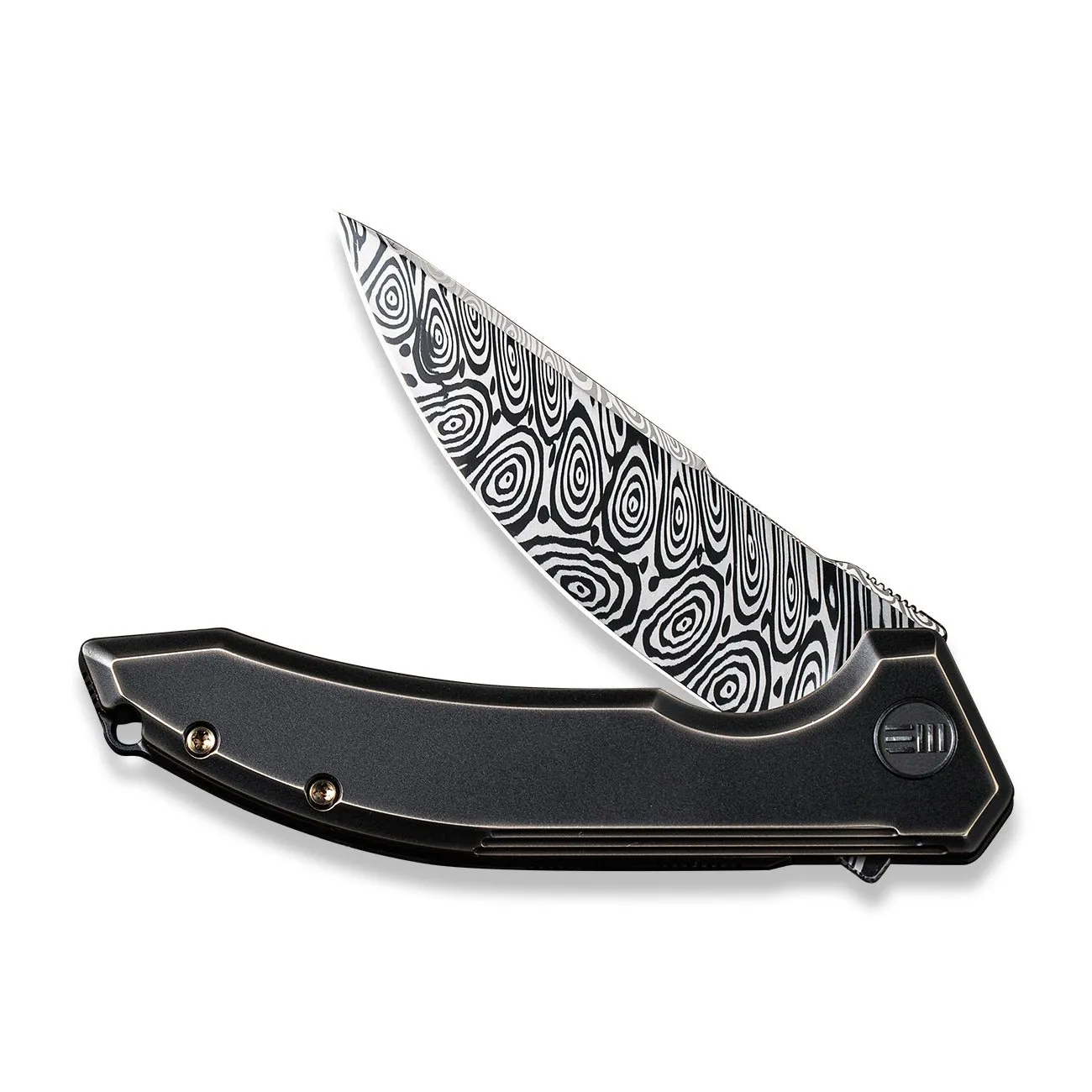 WeKnife Quixotic WE21016-DS1 Taschenmesser Damasteel