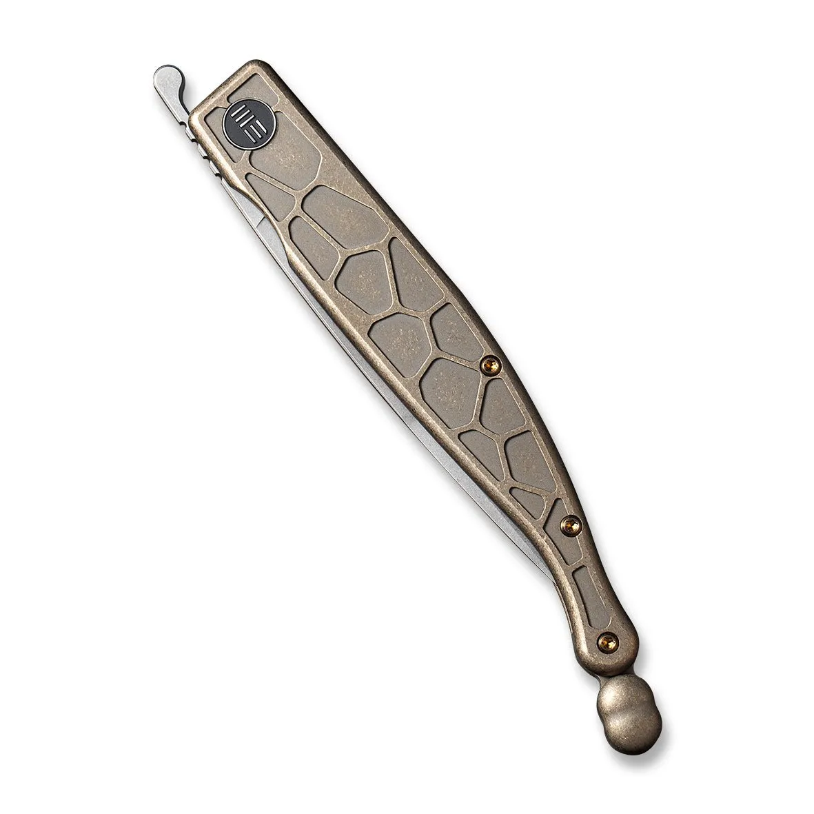 WeKnife Roman 2008A Klappmesser Titan Bronze S35VN