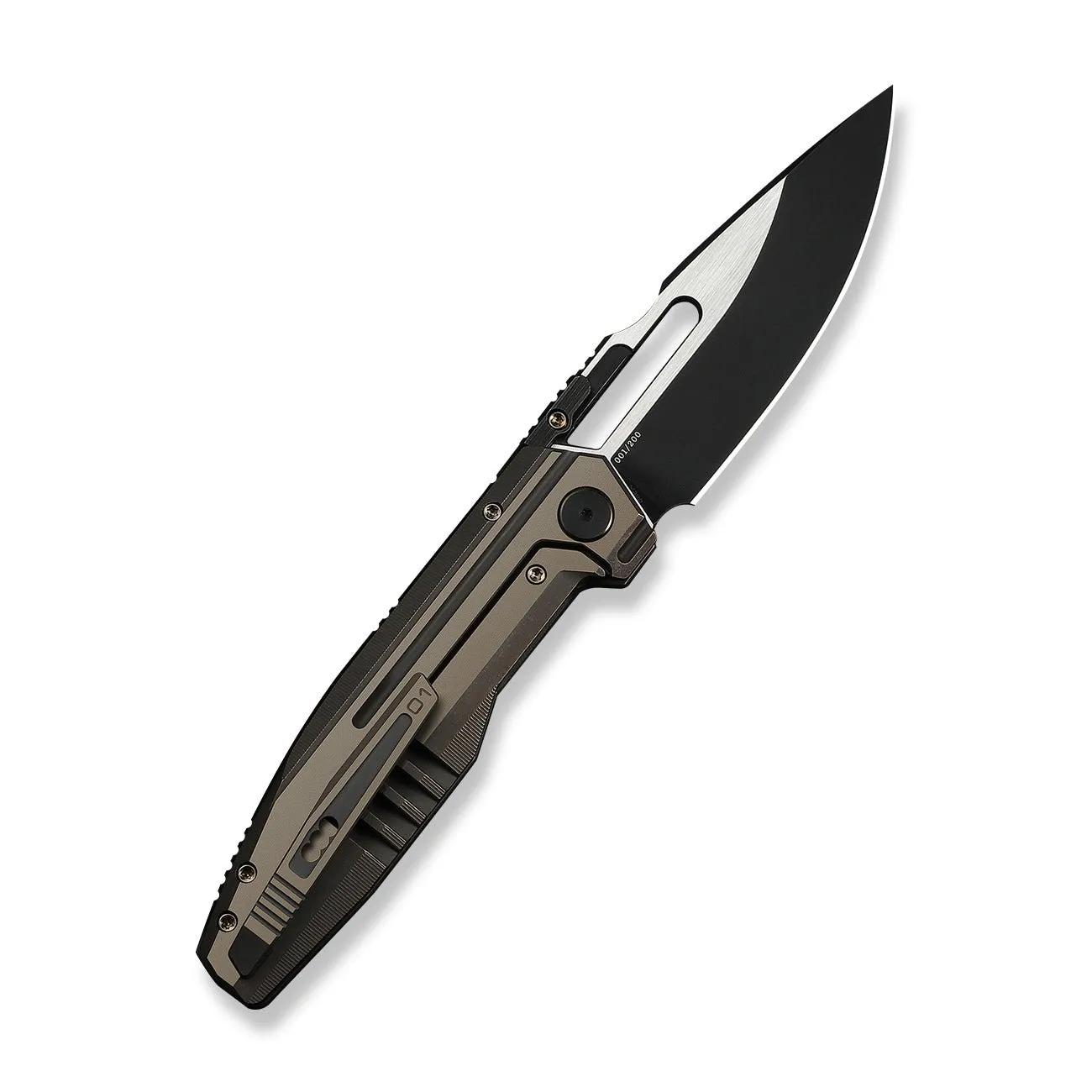 WeKnife Reveille WE23057-1 Klappmesser Titan bronze M390