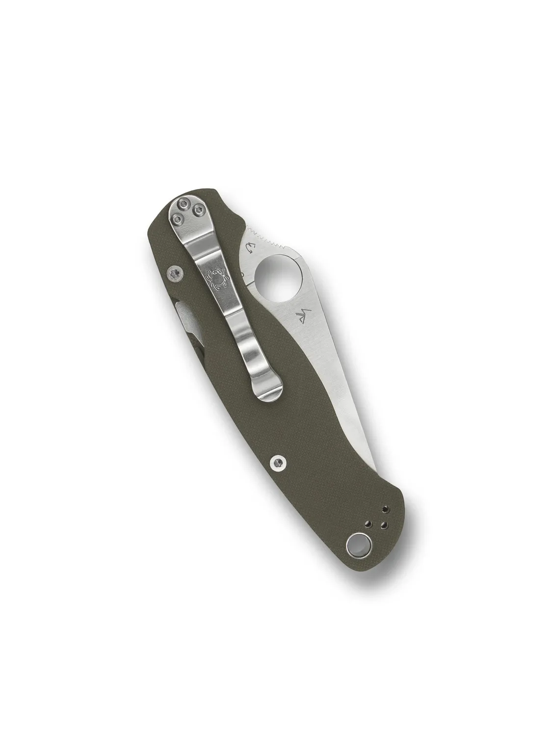 Spyderco Para Military 2 Klappmesser K390 Ranger Green