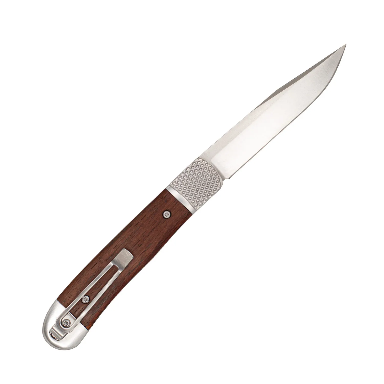 CobraTec Trapper Hidden Release Klappmesser Rosewood D2