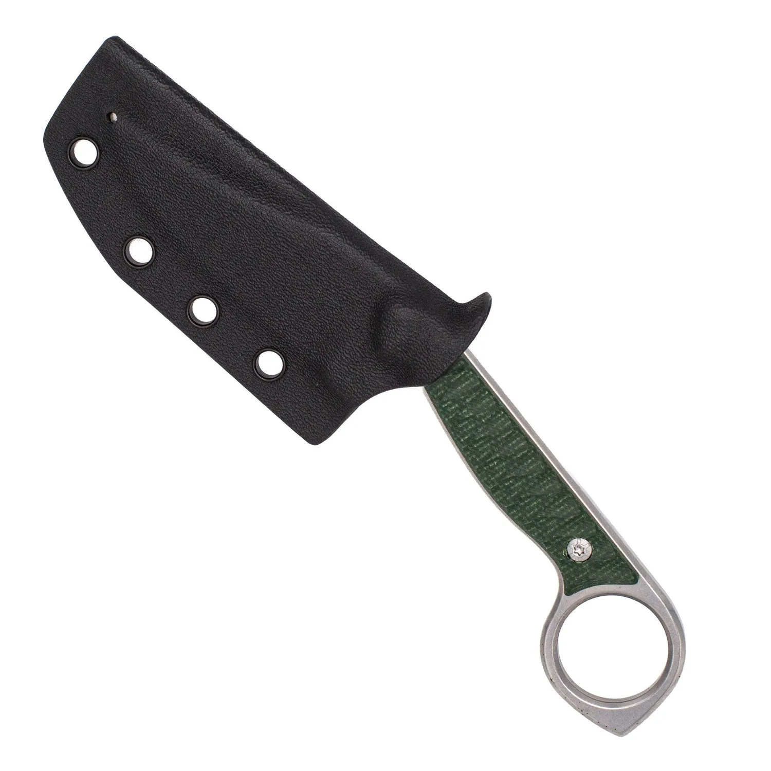 CobraTec Wolfteeth Clip Point Feststehend G10