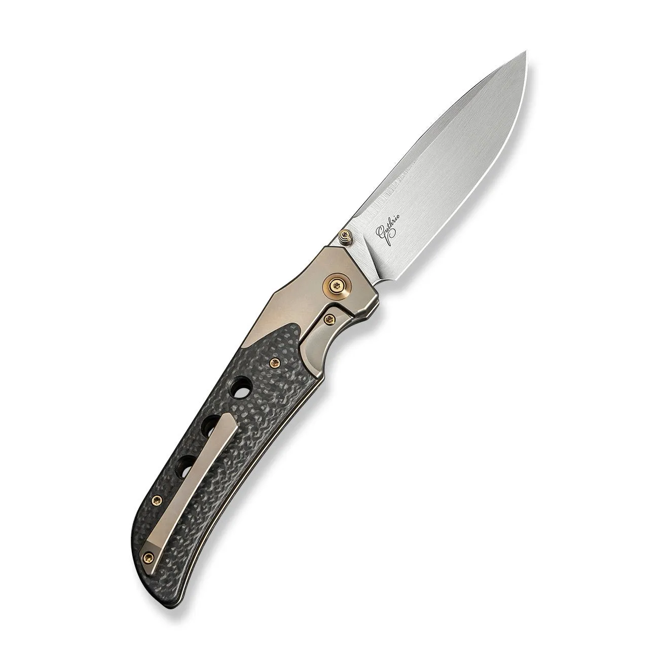 WeKnife WE-Guthrie WE23072B-2 Klappmesser Titan Carbon