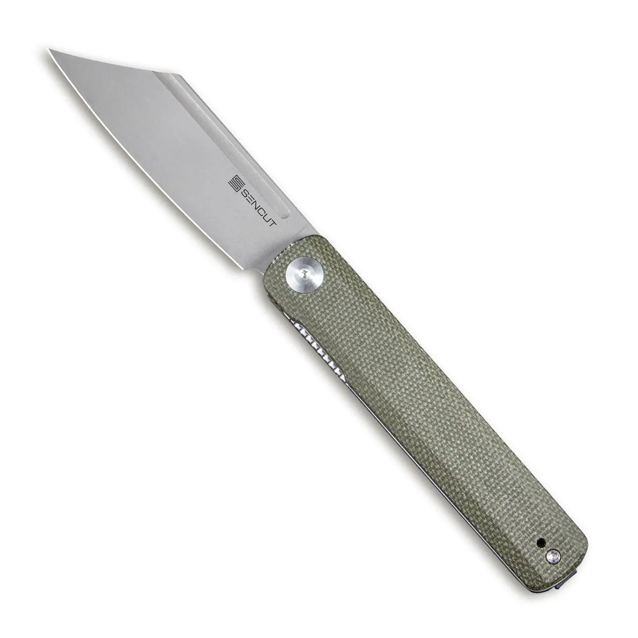 SENCUT Bronte SA08B Taschenmesser grün Micarta
